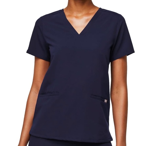 FIGS Casma Scrub Top Women Classic Fit, 3 Pockets, Four-Way Stretch - Picture 1 of 11